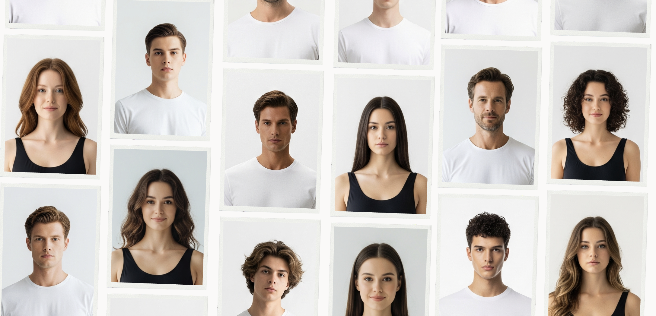 AI-Powered Virtual Model Portfolio